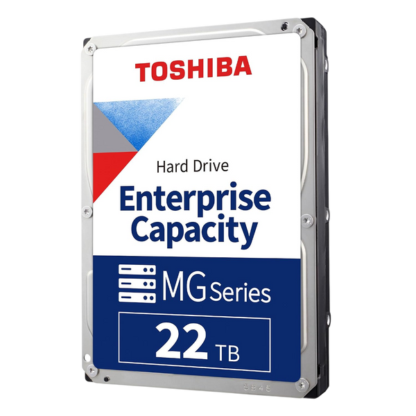 Toshiba MG11 22TB Enterprise Internal Hard Drive | 3.5-inch | SATA 6Gb/s | 7200 RPM