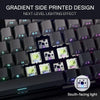 Redragon UCAL PRO K673 Pro 75% 81-Key Tri-Mode Mechanical Gaming Keyboard – Concrete Jungl View 3
