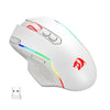 Redragon TAIPAN PRO M810 PRO RGB Wireless & Wired Gaming Mouse – White View 2