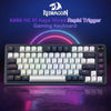 Redragon UCAL K673 HE 81-Key 8K Wired RGB Magnetic Gaming Keyboard – Blue & White View 2