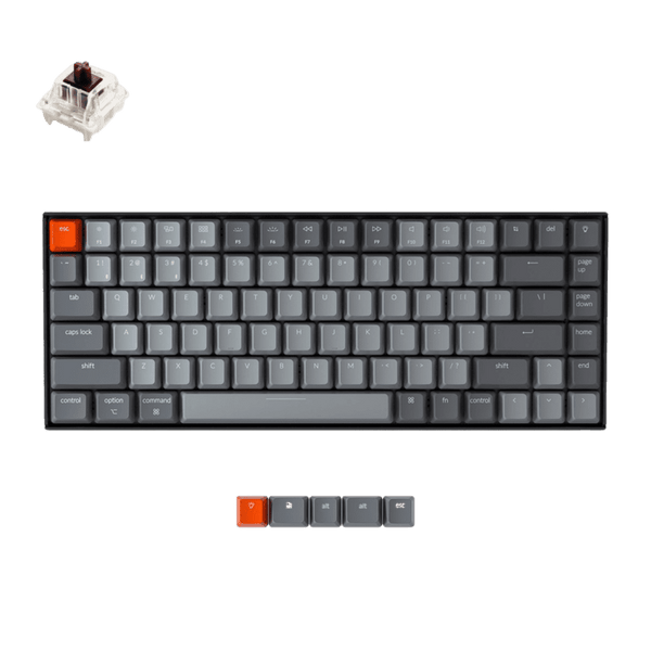 Keychron K2 Mechanical Keyboard White Backlight Brown Switch – K2-A3