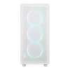 Fractal Design Epoch white TG with 3 rgb fans View 2