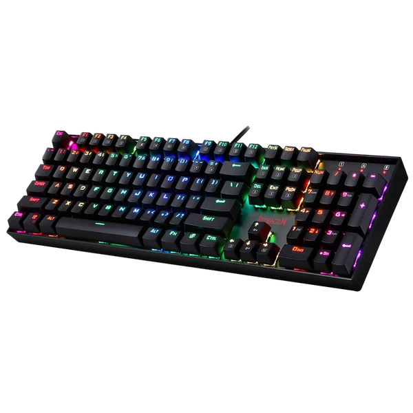 Redragon MITRA K551 RGB 104-Key Mechanical Gaming Keyboard with Blue Switches