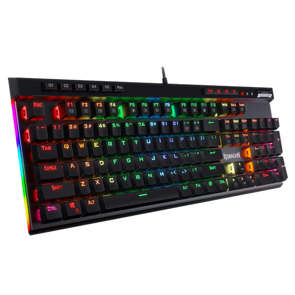 Redragon VATA K580 RGB 104-Key Mechanical Gaming Keyboard with Blue Switches