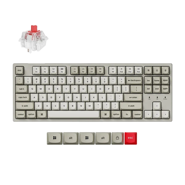 Keychron C1 Pro 8K QMK Wired Mechanical Keyboard