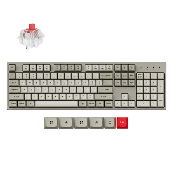Keychron C2 Pro 8K QMK  Wired Mechanical Keyboard