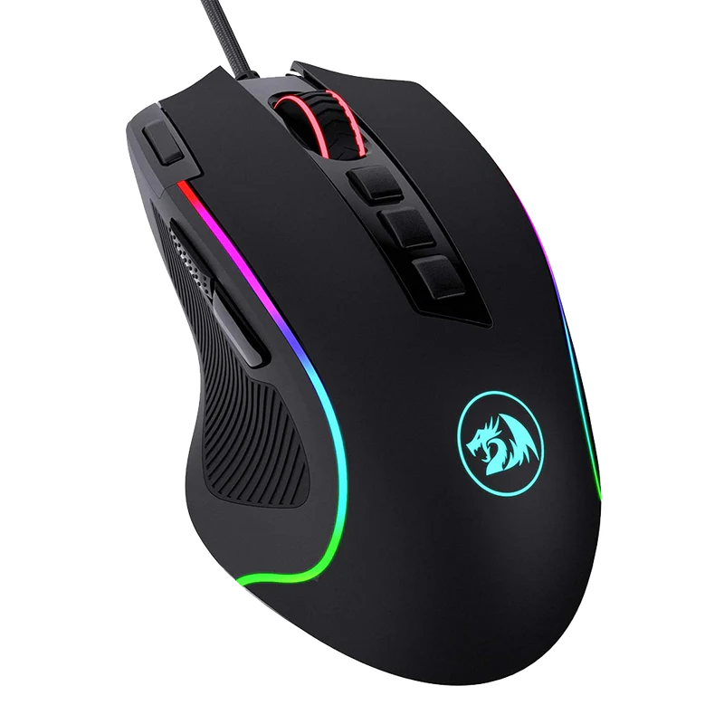 Redragon PREDATOR M612 RGB Wired Gaming Mouse – 8000 DPI, 11 Programmable Buttons