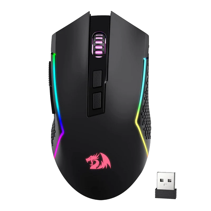 Redragon TRIDENT PRO M693 RGB Tri-Mode Wireless Gaming Mouse – 8000 DPI