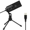 FIFINE K669B USB Condenser Microphone with Cardioid Pickup, Volume Control & Tripod Stand View 1