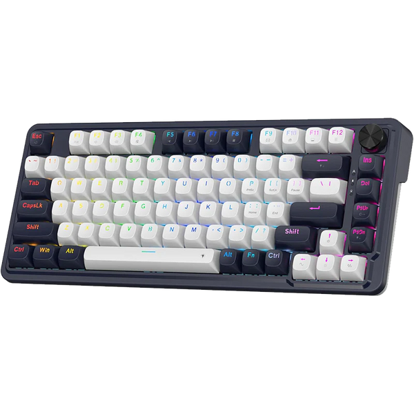 Redragon UCAL K673 HE 81-Key 8K Wired RGB Magnetic Gaming Keyboard – Blue & White