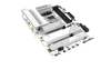 PURE X870A WIFI 7 White Motherboard View 4