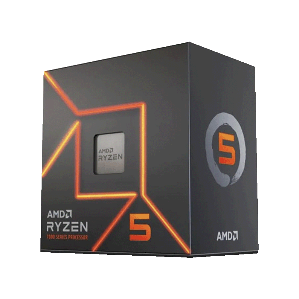 AMD RYZEN 5 7500f (Upto 5.0 GHz, 6 CORES- 12 THREADS)