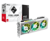 RX 9070XT Steel Legend White Triple Fan View 1