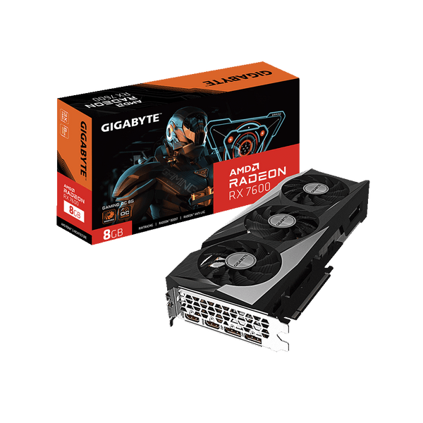 RX 7600 Gaming OC 8gb Triple Fan