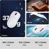 AULA SC800 Tri-Mode 37g Wireless Gaming Mouse 26,000 DPI, 8K White View 3