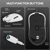 AULA SC800 Tri-Mode 37g Wireless Gaming Mouse 26,000 DPI, 8K White View 6