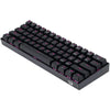 Redragon DRAGON BORN K630 60% 61-Key Wired Mechanical Gaming Keyboard – Pink LED, Brown Switches View 6