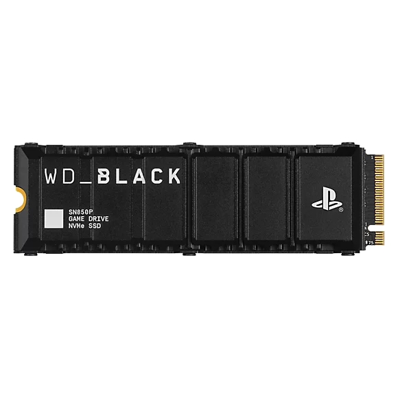 WD BLACK SN850P 2TB NVMe SSD for PlayStation®5 with Heatsink