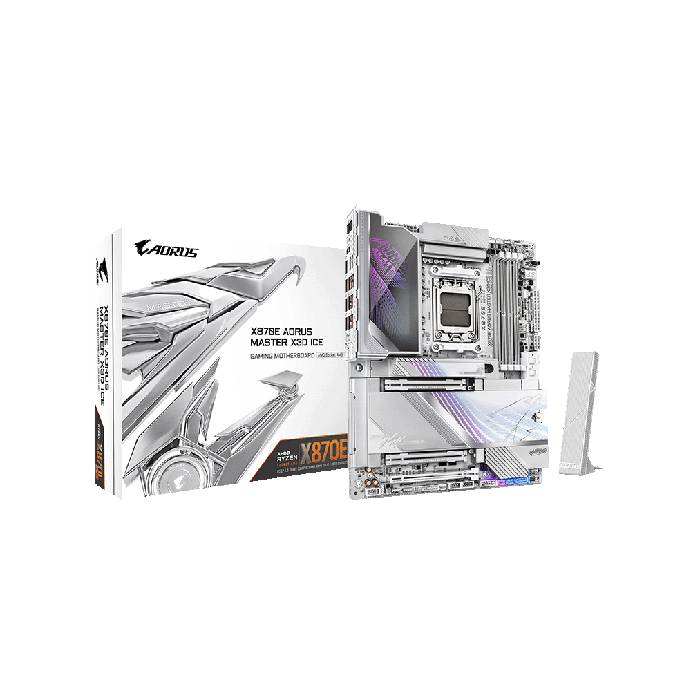 X870E AORUS MASTER X3D ICE WiFi7