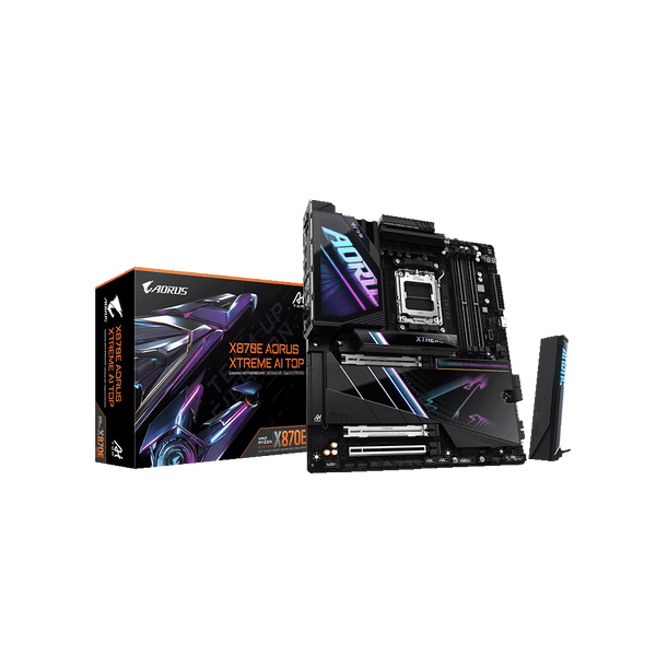 X870E AORUS XTREME AI TOP with WiFi and Bluetooth