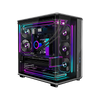 Ant Esports Crystal X8 ARC ATX Mid Tower with 8 ARGB Fans View 1