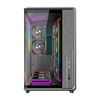 Ant Esports Crystal X8 ARC ATX Mid Tower with 8 ARGB Fans View 3