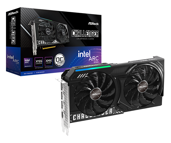 Intel Arc B580 Challenger 12GB OC GDDR6 Dual Fan
