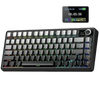 AULA F75 Max 75% Wireless Trio Mechanical Gaming Keyboard – Gradient Gray, Reaper Switch View 1