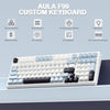 AULA F99 99-Key Tri-Mode Wireless Mechanical Gaming Keyboard – Ice Blue, Reaper Switch View 2
