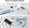 AULA F99 99-Key Tri-Mode Wireless Mechanical Gaming Keyboard – Ice Blue, Reaper Switch View 6