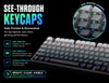 AULA F99 Pro 96% Tri-Mode Wireless Mechanical Gaming Keyboard with Knob – Gradient Gray, Nimbus Switch View 2