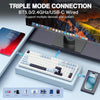 AULA F99 99-Key Tri-Mode Wireless Mechanical Gaming Keyboard – Ice Blue, Reaper Switch View 3
