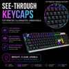 AULA F2066-II Full-Size Wired Mechanical Gaming Keyboard Black View 5