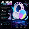 AULA S505 RGB Wired Gaming Headset with Adjustable Microphone Black View 5