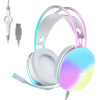 AULA S505 RGB Wired Gaming Headset with Adjustable Microphone View 1