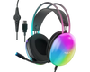 AULA S505 RGB Wired Gaming Headset with Adjustable Microphone Black View 1