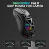 AULA SC620 Tri-Mode Wireless Ergonomic Gaming Mouse – 12,000 DPI, 1000Hz & RGB White View 2
