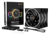 be quiet! Light Wings LX 140mm PWM High-Speed ARGB Case Fan 3-Pack Black View 4