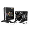 be quiet! Light Wings LX 120mm PWM High-Speed ARGB Case Fan 3-Pack Black View 4