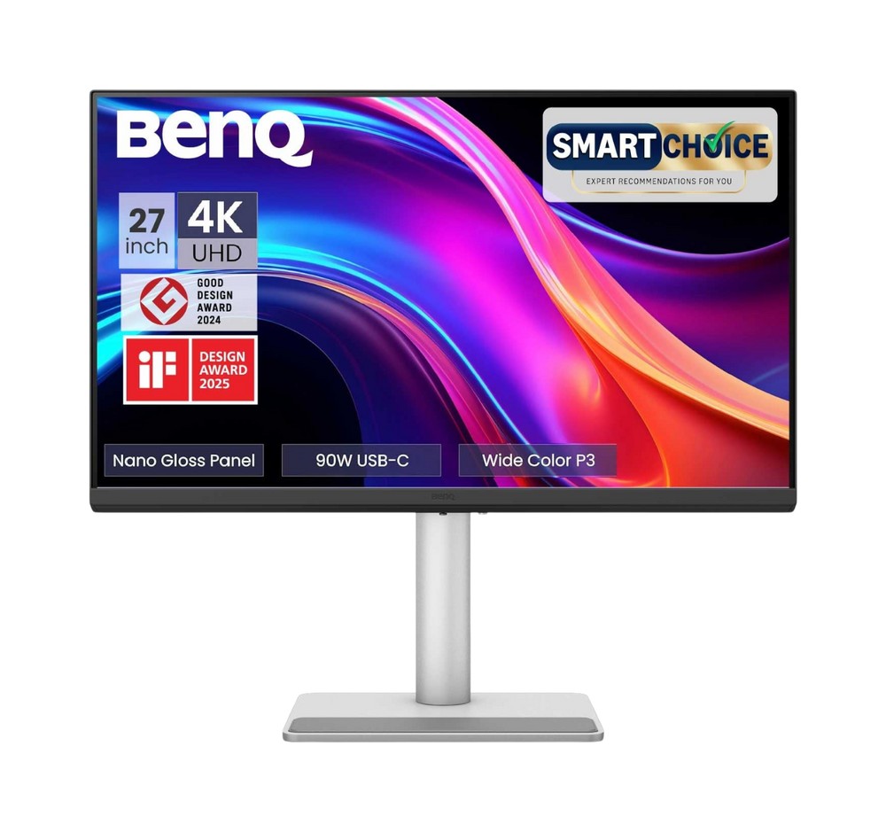 BenQ MA270UP 27-inch 4K IPS Nano Gloss Monitor For MAC| USB-C 90W