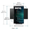 BenQ RD270Q 27-inch QHD IPS 144Hz Programming Monitor | USB-C 65W View 3