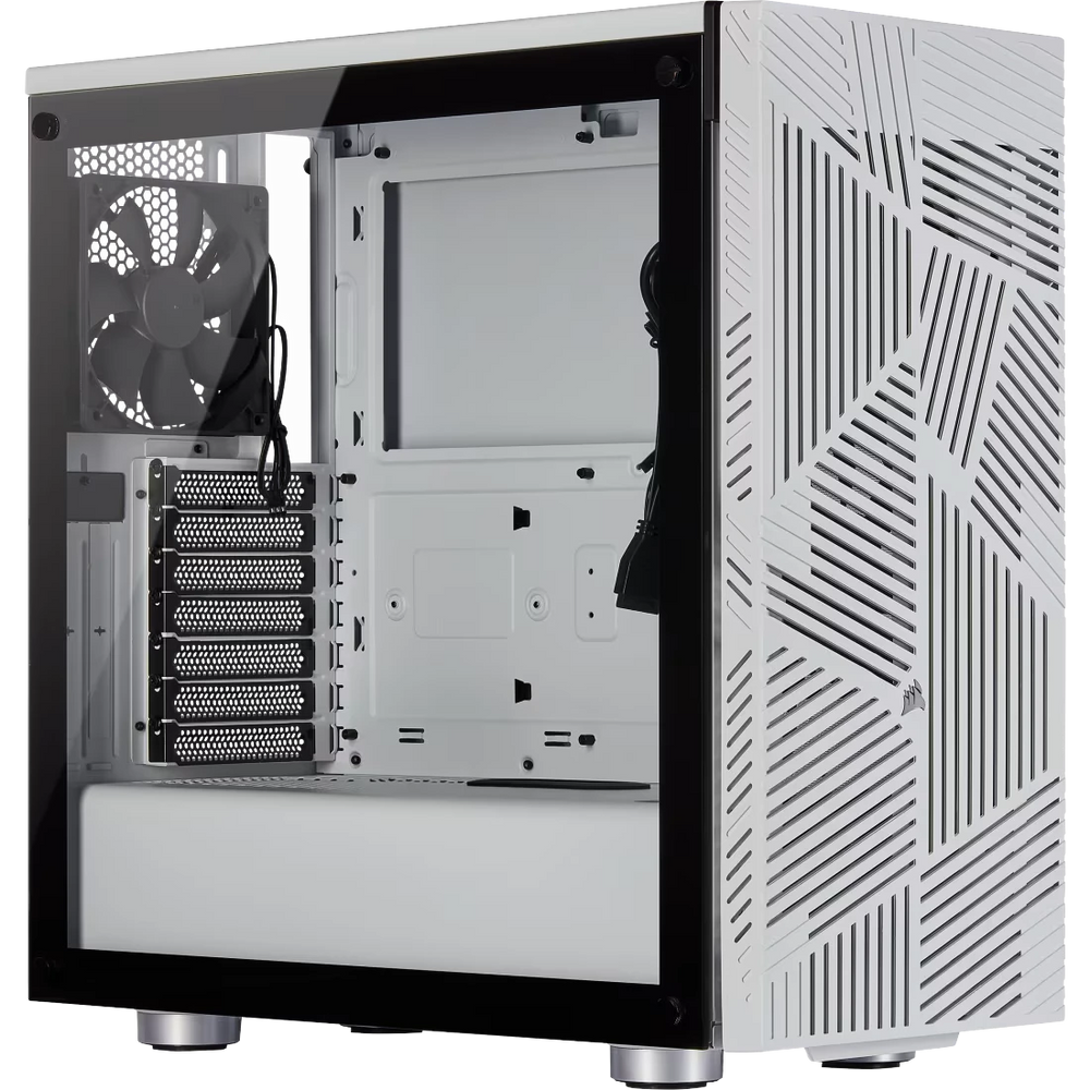 Corsair 275R Airflow Tempered Glass Mid-Tower Gaming Case White