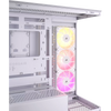 Corsair 3500X With 3ARGB Fans White View 3
