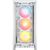 Corsair Frame 4000D RS with 3 ARGB Fans White View 2