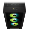 Corsair ICUE 4000X RGB Black View 3