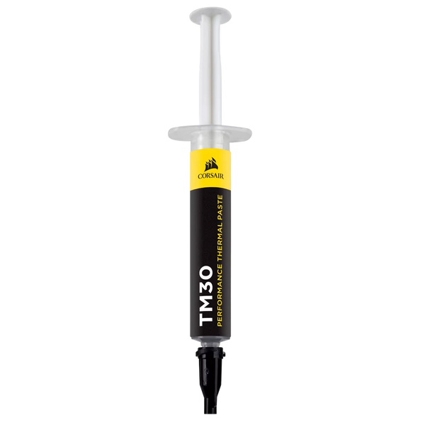 Bitkart Corsair TM30 performance thermal paste in a white syringe applicator for CPU and GPU cooling