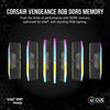 32 GB(16X2) VENGEANCE RGB 6000 MHz DDR5 CL36 View 2