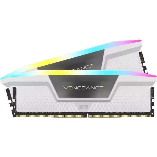 32 GB(16X2) VENGEANCE RGB 6000 MHz DDR5 CL36 WHITE