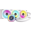 iCUE LINK H150i LCD AIO CPU Cooler White View 1