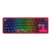 Cosmic Byte Arcturus 65 Tri-Mode Gasket Hot Swappable Mechanical Switch Keyboard (Black red) View 1